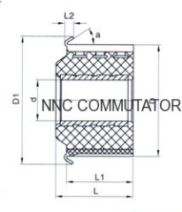 Power tool commutator