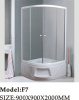 fan shape shower room