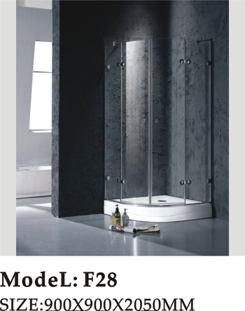 high quality of stainles steel frame shower room