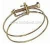 Galvainzed carbon steel 2 wire hose clamps