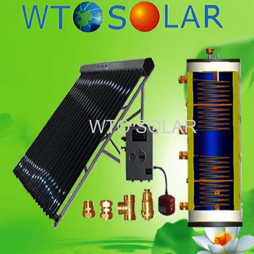 Split pressurized solar water heater