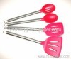 Non-stick silicone turner and spoon tools