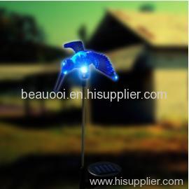 humming bird solar garden light