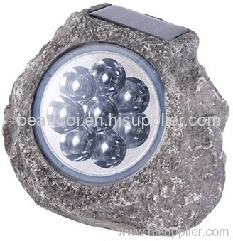 high power solar stone light