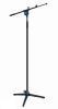 Black Steel Microphone Stand