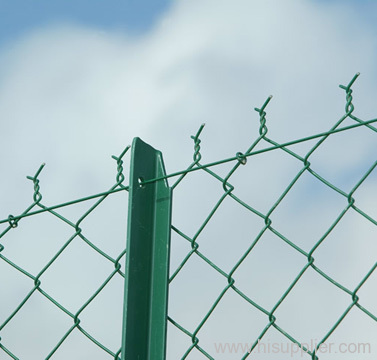 vinyl coated chain link fence