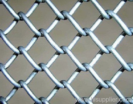 Chain link fences