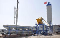 Concrete mixing plant