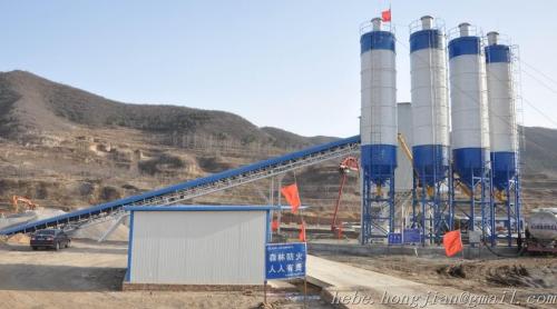 Concrete batching plants