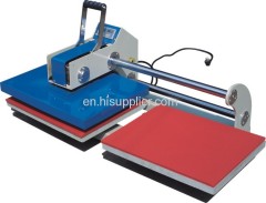 Upglide manual double stations heat press machine