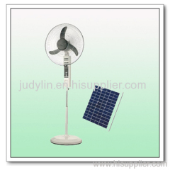 solar Rechargeable Stand Fan