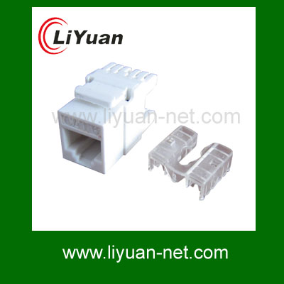 180 degree UTP Cat6 Keystone jacks