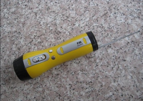 LED radio flashlights