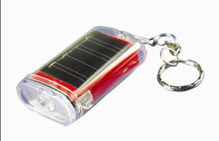 solar keychain flashlight