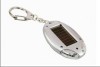 LED solar keychain flashlight