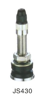 Motorcycle tube tire valves
