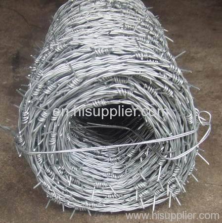 Galvanized Barbed Wire