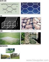 Hexagonal gabion box