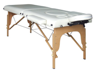 Portable wood preganant woman massage table