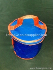 PVC packing box for packaging ball