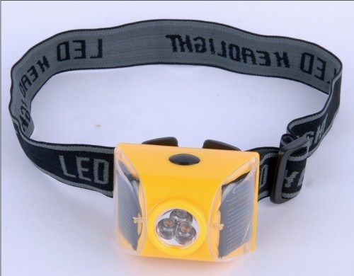 3 LED SOLAR ENERGY HEADLAMP