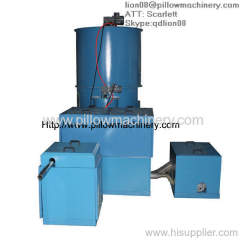 Weighing down & feather filling machine