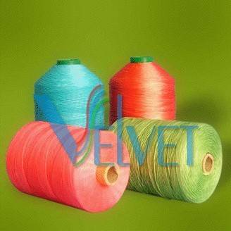 Braided waxed thread