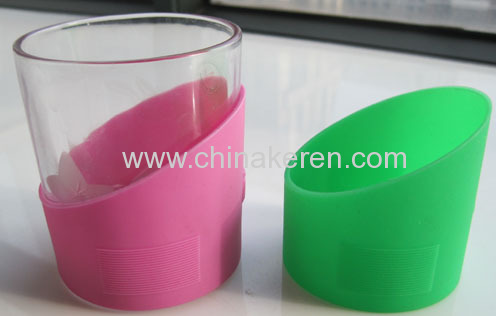 silicone green cup cover