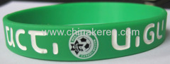 Popular silicone green bracelet