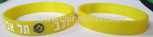 3c silicone print logo band