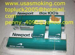 newport menthols box 100s cigarettes