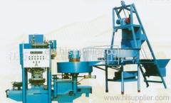 Automatic floor tile making machine