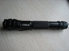 3 Watt Cree LED 2 AA Tactical Flashlight