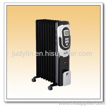 Electric panel oil heater