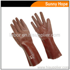 Latex Dipped Gloves with chip Palm And Back LA3101