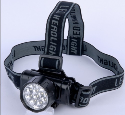 9 PCS strawhat headlamp