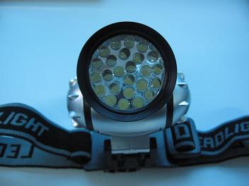 25 LED headlamp