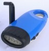 3 LED dynamo flashlight