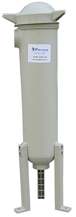 Single Plastic Bag Filter Housings