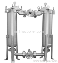 Stainless Steel Duplex Bag Filter Housings