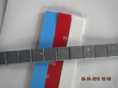 Zinc adhesive wheel weights