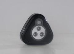 Black 3 LED senor night light