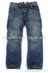 blue denim jeans