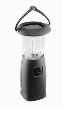 6 LED Solar crank camping lantern