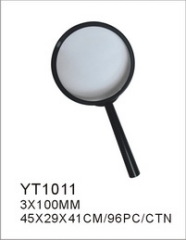 Straight handle magnifier