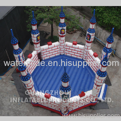 round special design inflatable bouncy castle