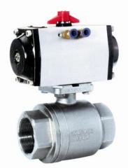 2PC Pneumatic Ball Valve