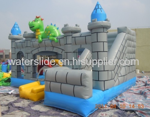 dinosaur inflatable bouncer combo