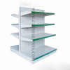 single-side of perforated shelving