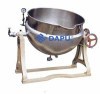 Inclined steam jacketed kettle(without stirrer)